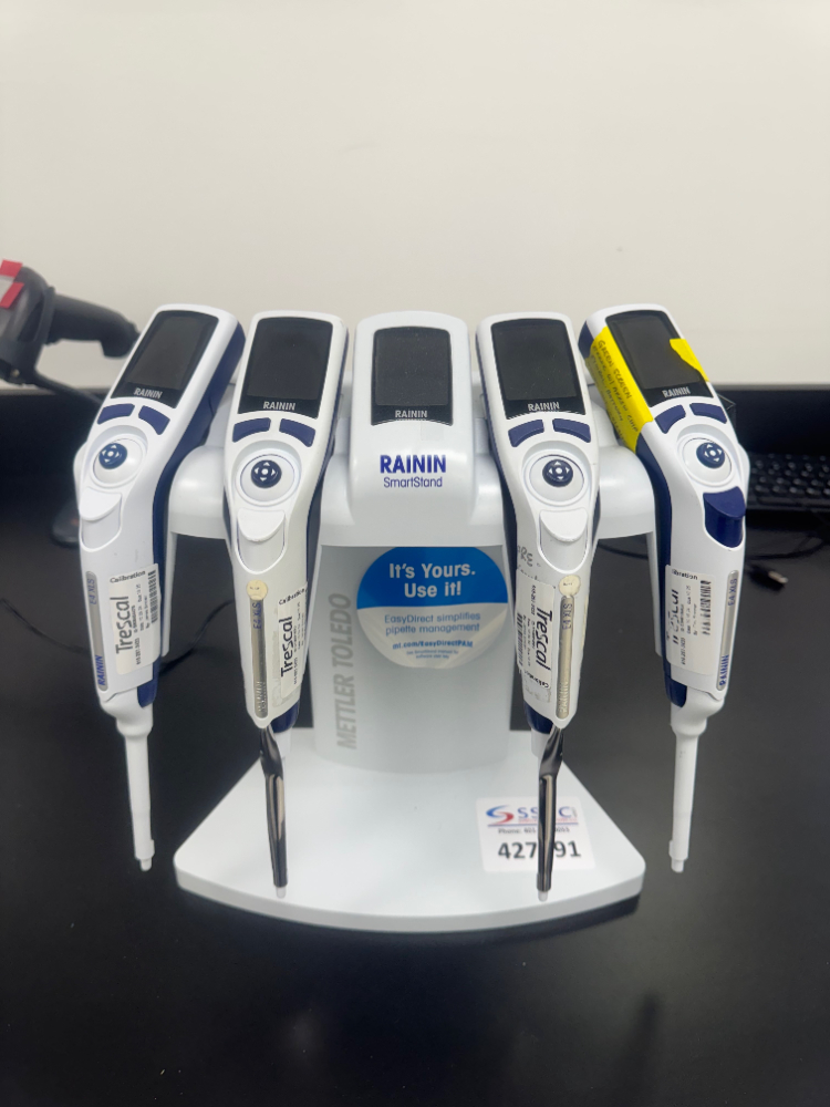 Image of Rainin E4 XLS Single Channel Electronic Pipettes - Quantity 4